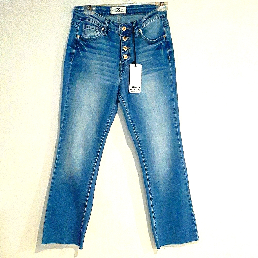 Hammer Mid Rise Boot Cut Jeans Size 7